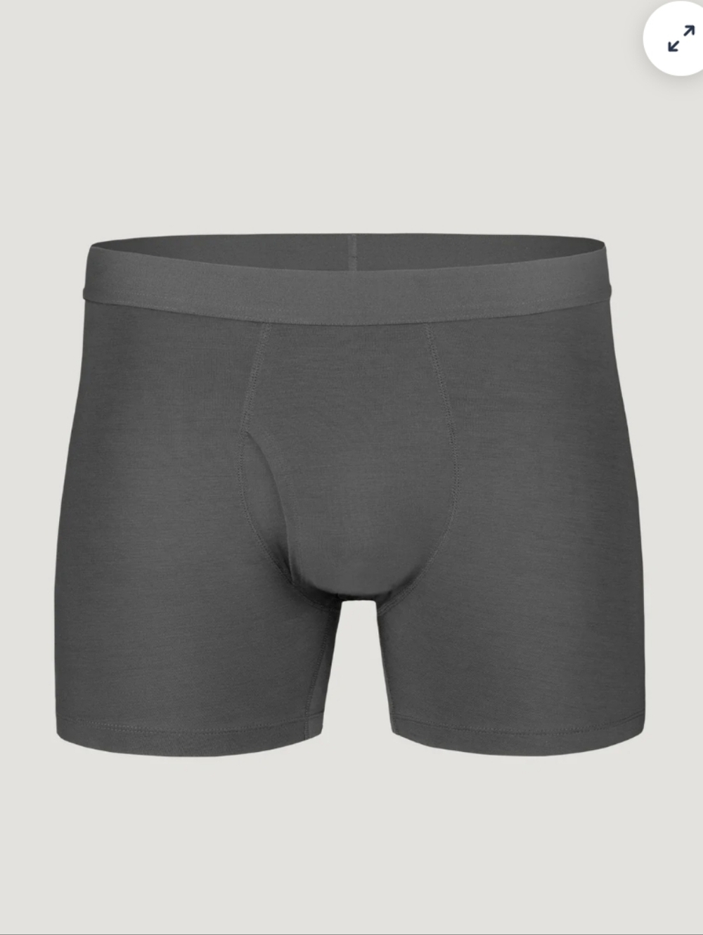 Fresh Clean Threads Graphite Boxer Briefs- S - Picture 3 of 4